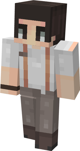 Minecraft person